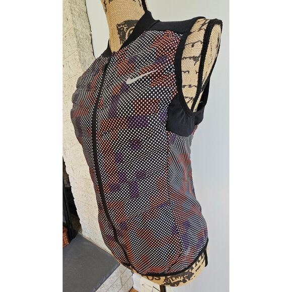 NIKE AEROLOFT DOWN VEST RUNNING JACKET  REFLECTIVE 3M 800, Sz S - Picture 5 of 14